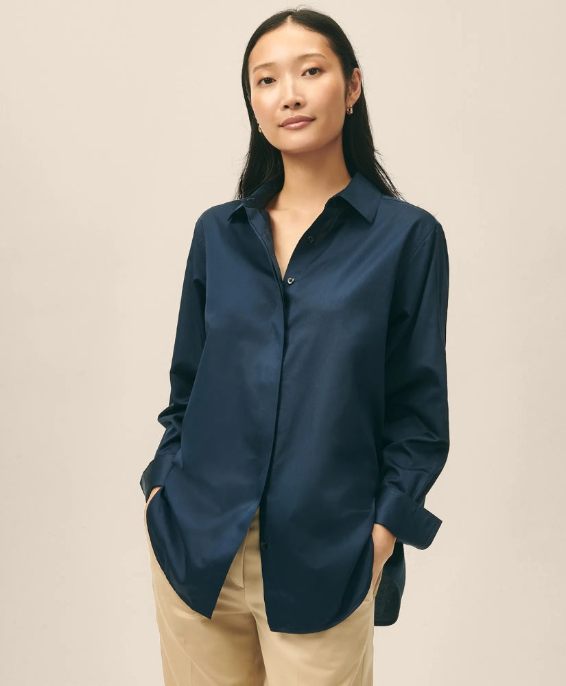 Relaxed Shirt in Supima / Brooks Brothers Shirts