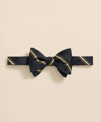 Rep Stripe Silk Bow Tie / Brooks Brothers Men