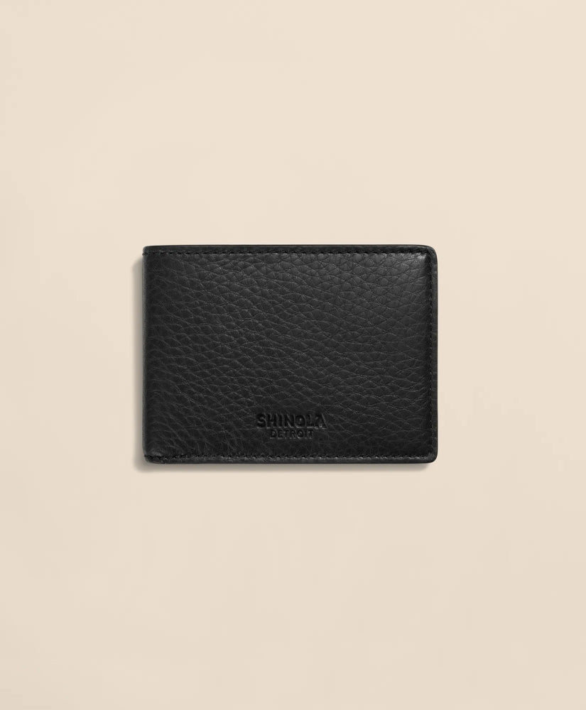 Shinola Leather Bi-Fold Wallet / Brooks Brothers Men
