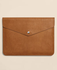 Shinola Leather Laptop Sleeve / Brooks Brothers Men