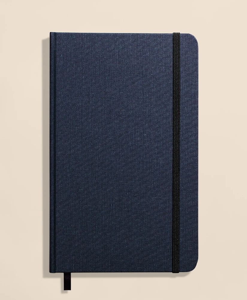 Shinola Linen Hardback Ruled Journal / Brooks Brothers Men