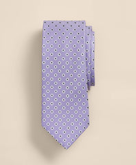 Silk Flower Foulard Tie / Brooks Brothers Men