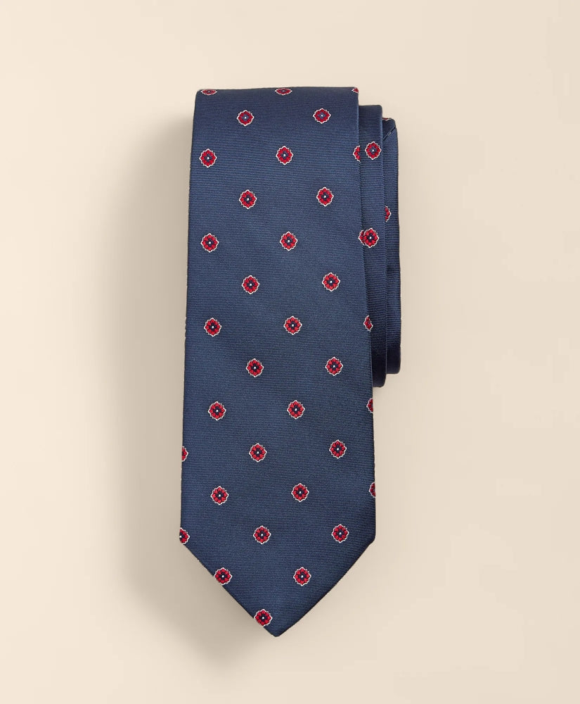 Silk Flower Tie / Brooks Brothers Men