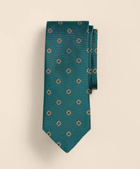 Silk Flower Tie / Brooks Brothers Men