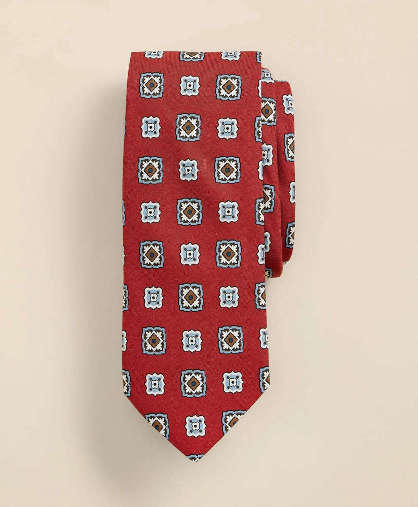 Silk Foulard Tie / Brooks Brothers Men