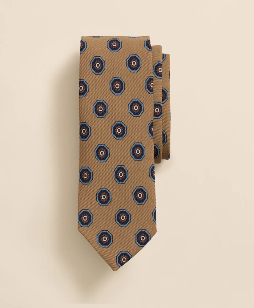 Silk Geometric Tie / Brooks Brothers Men