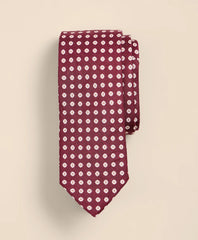 Silk Linen Flower Tie / Brooks Brothers Men