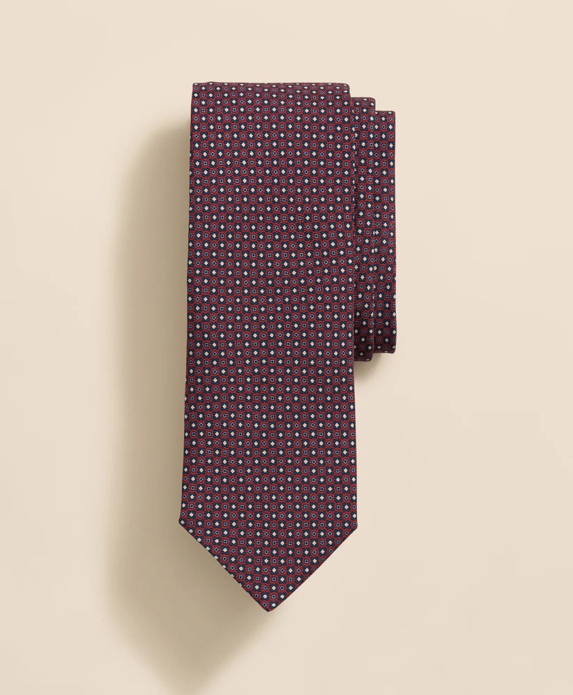 Silk Mini Geometric Tie / Brooks Brothers Men