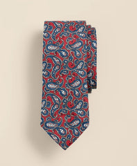 Linen Paisley Tie / Brooks Brothers Men