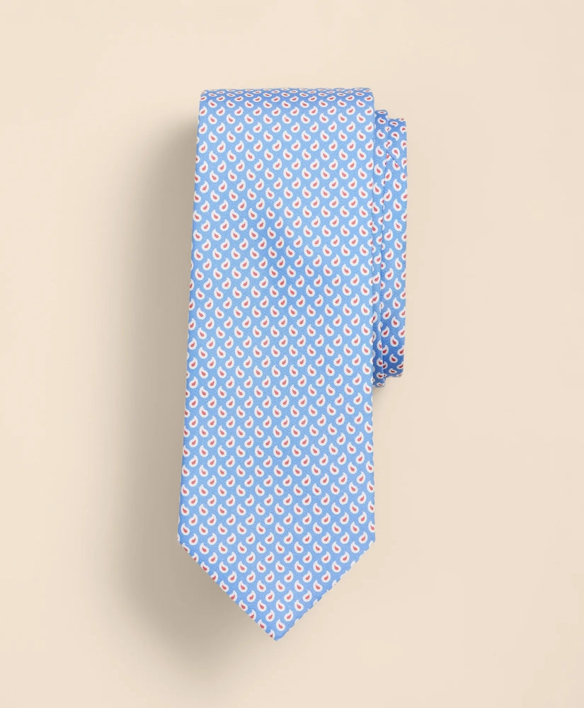 Silk Pine Foulard Tie / Brooks Brothers Men