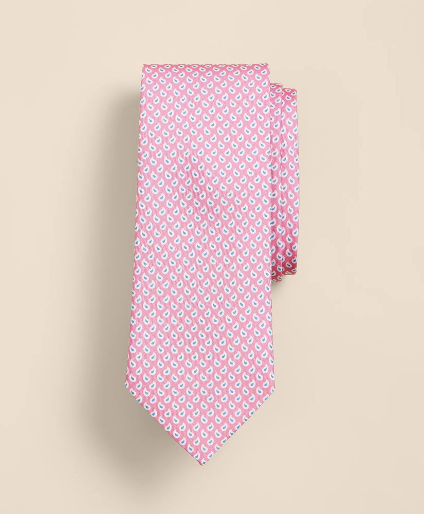 Silk Pine Foulard Tie / Brooks Brothers Men