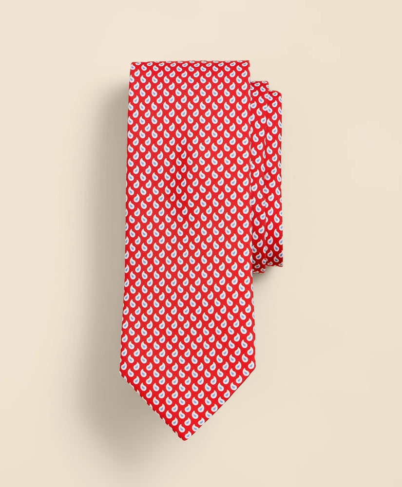Silk Pine Foulard Tie / Brooks Brothers Men