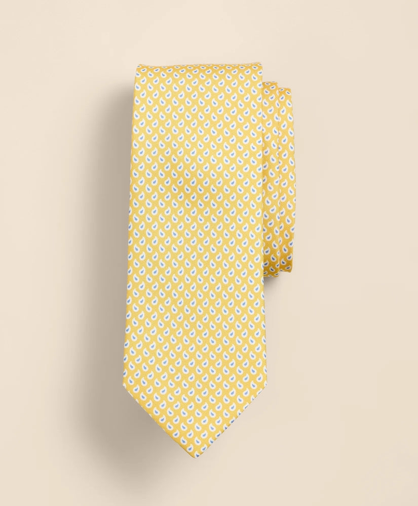 Silk Pine Foulard Tie / Brooks Brothers Men