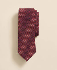 Silk Spaced Geometric Tie / Brooks Brothers Men