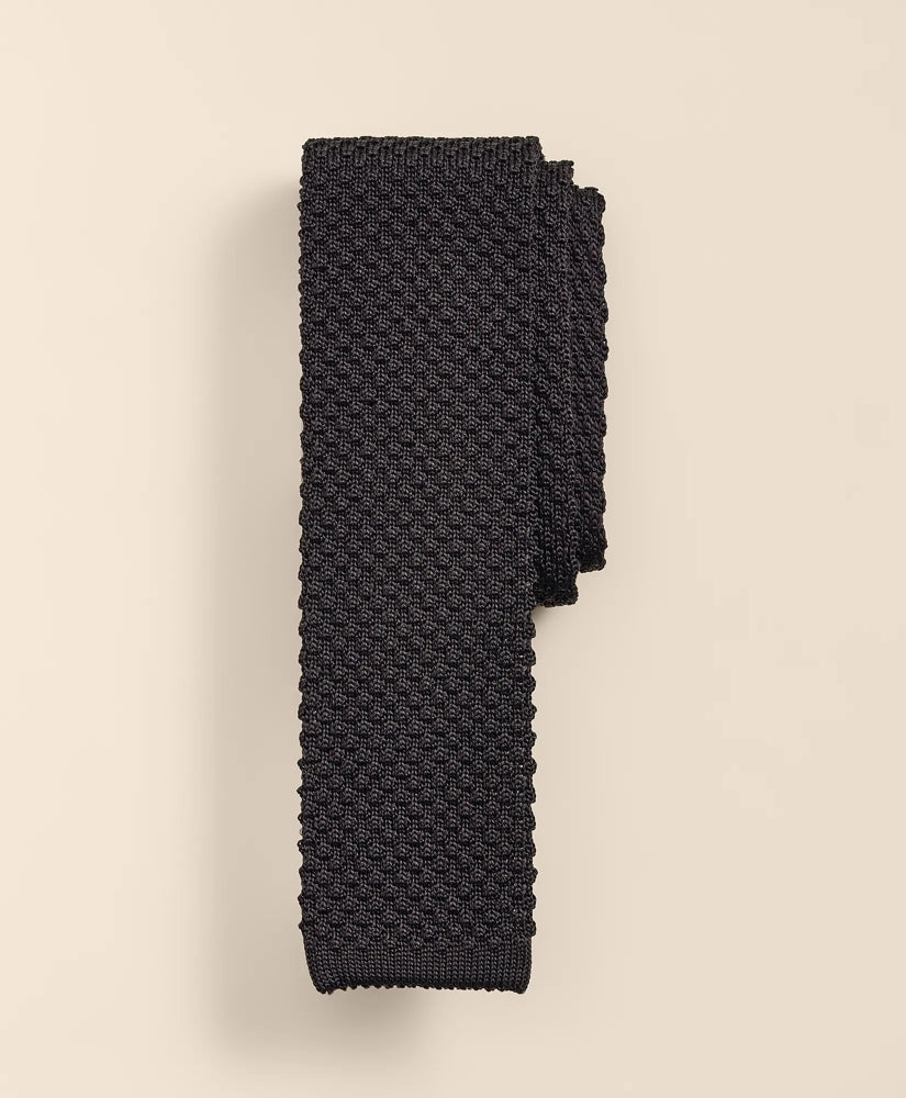 Silk Textured Knit Tie / Brooks Brothers Men