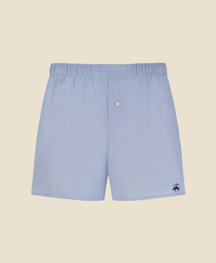 Slim Fit Cotton Broadcloth Boxers / Brooks Brothers Men