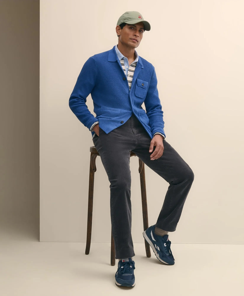 Slim Fit Cotton Wide-Wale Corduroy Pants / Brooks Brothers Sale