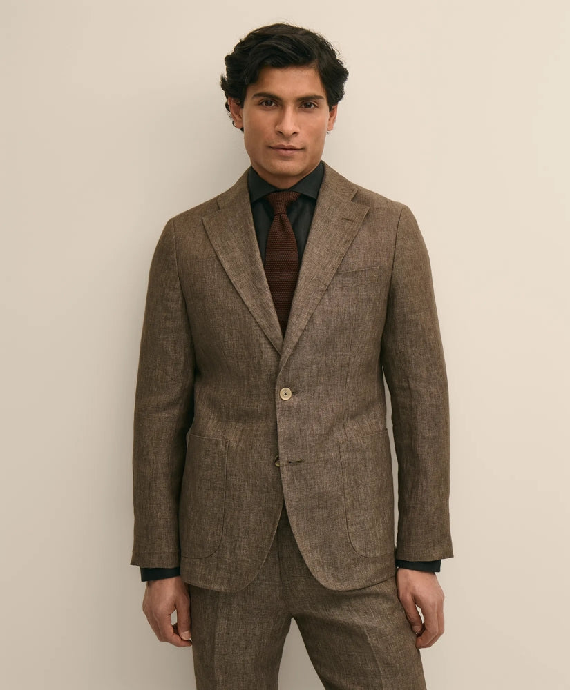 Slim Fit Linen Suit Jacket / Brooks Brothers Men