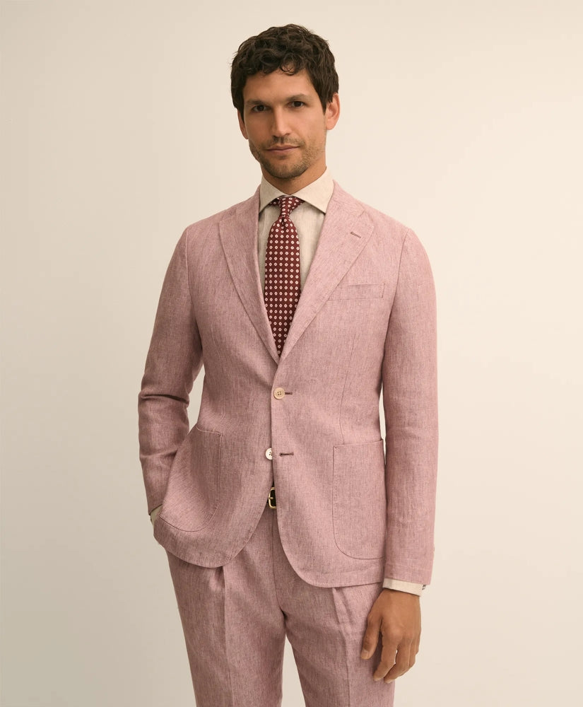 Slim Fit Linen Suit Jacket / Brooks Brothers Men