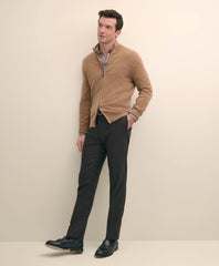 Slim Fit Wool Flannel Dress Pants / Brooks Brothers Men