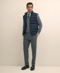 Slim Fit Wool Flannel Dress Pants / Brooks Brothers Men