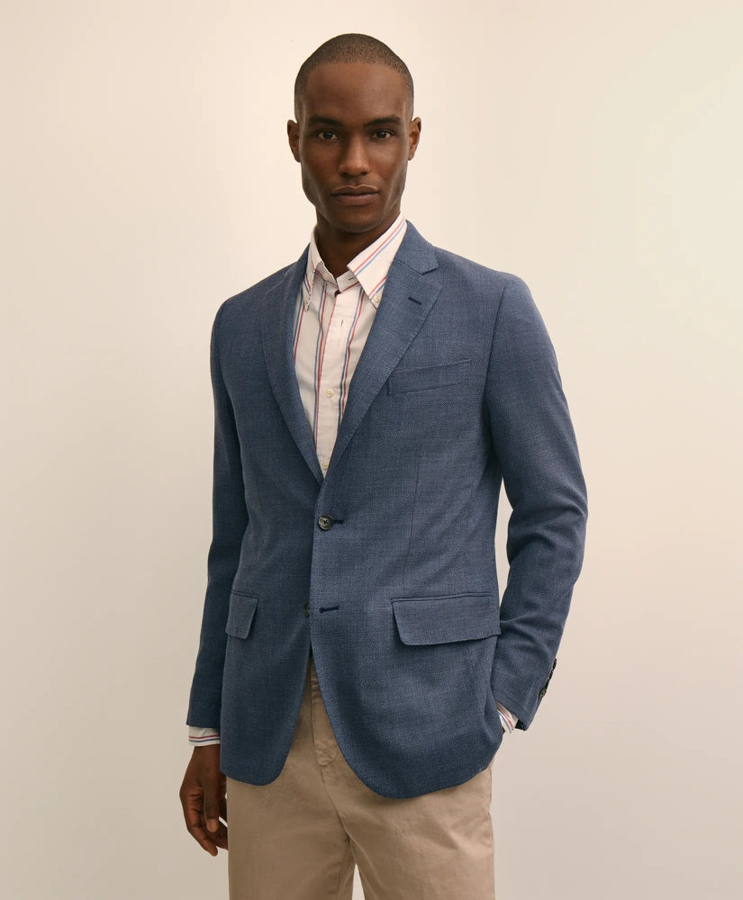 Slim Fit Wool Hopsack Sport Coat / Brooks Brothers Men