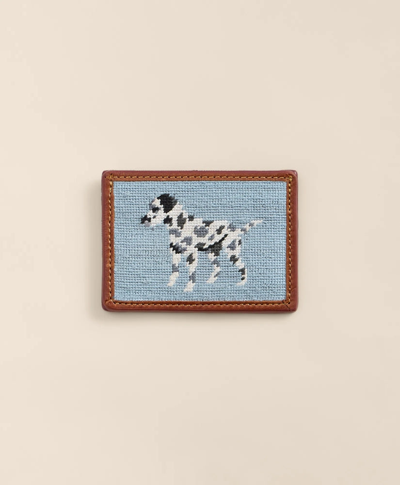 Smathers & Branson Needlepoint Dalmatian Card Case / Brooks Brothers Men