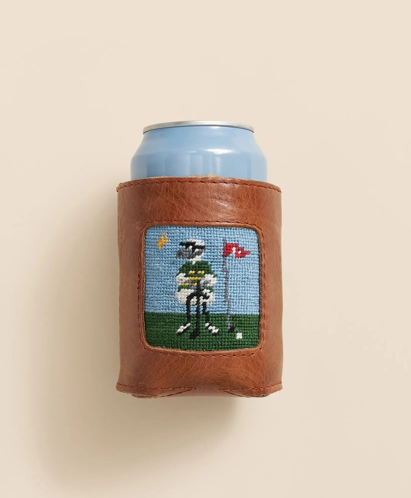 Smathers & Branson Needlepoint Henry Can Cooler / Brooks Brothers Men