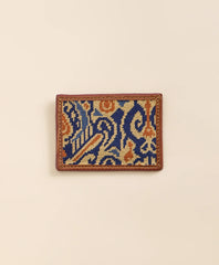 Smathers & Branson Needlepoint Ikat Pattern Card Case / Brooks Brothers Men