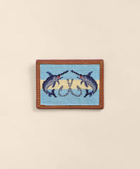 Smathers & Branson Needlepoint Marlin Card Case / Brooks Brothers Men