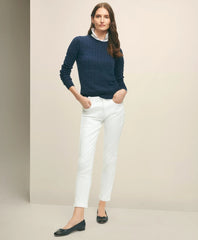 Stretch Cotton Jeans / Brooks Brothers Women
