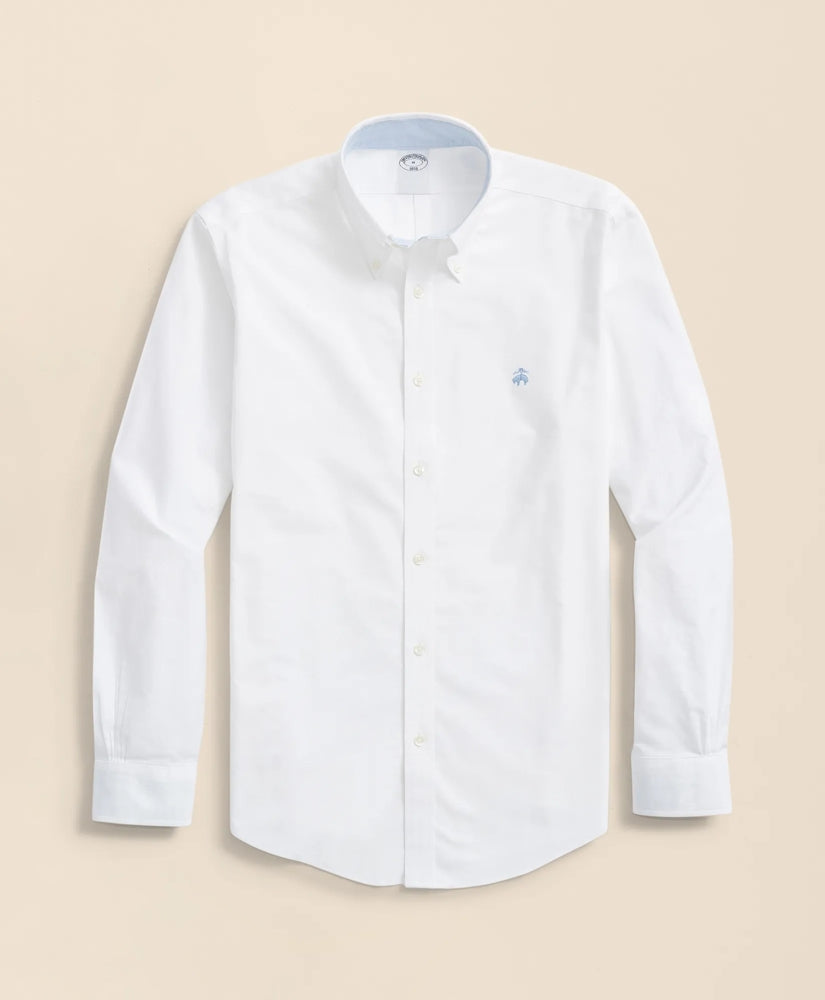 Stretch Non-Iron Oxford Button-Down Collar Sport Shirt / Brooks Brothers Shirts