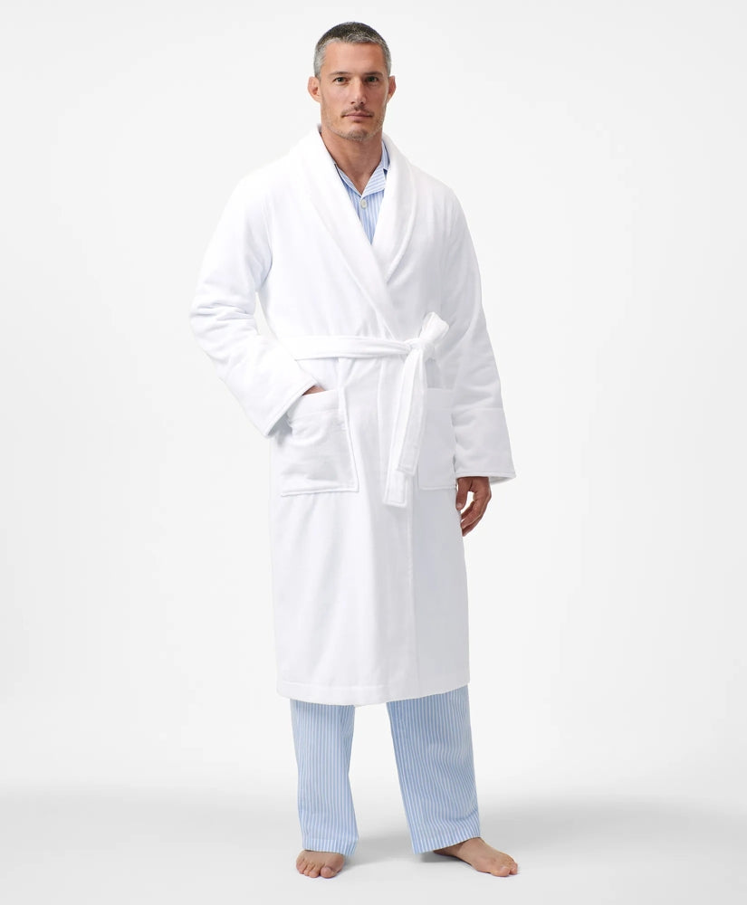 Terry Cloth Bathrobe / Brooks Brothers Men