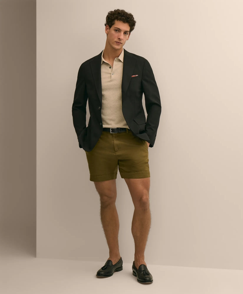 The 7" Linen-Cotton Shorts / Brooks Brothers Men
