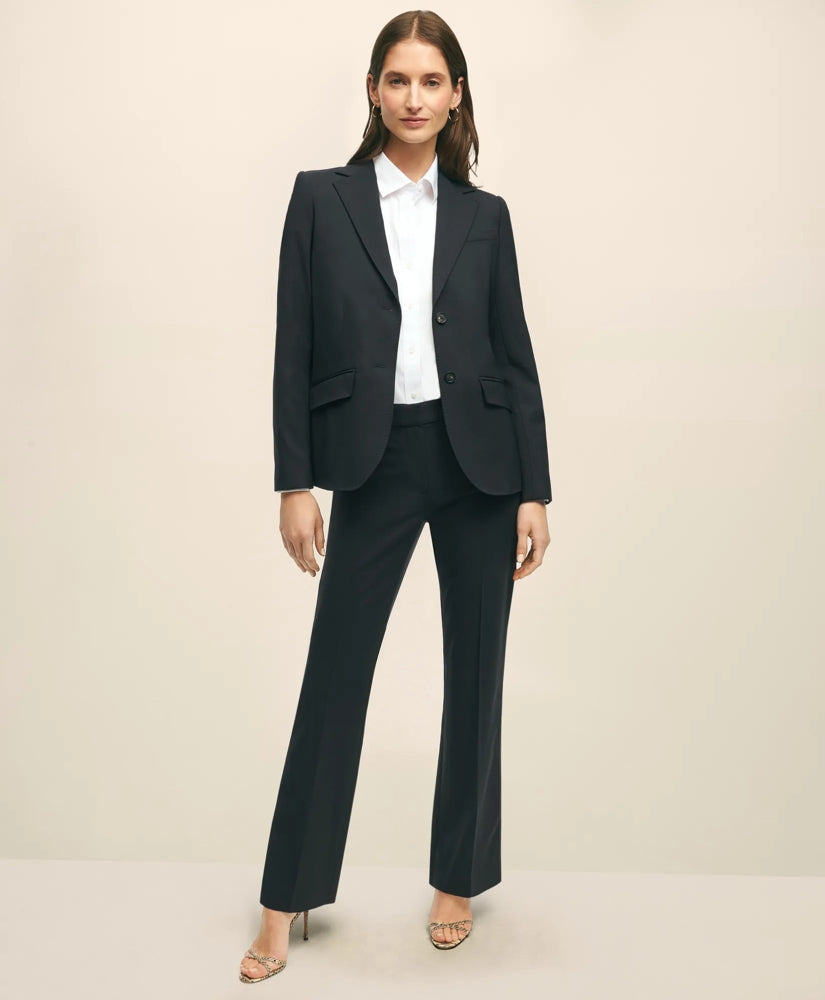 The Essentials Brooks Brothers Stretch Wool Jacket / Brooks Brothers Women