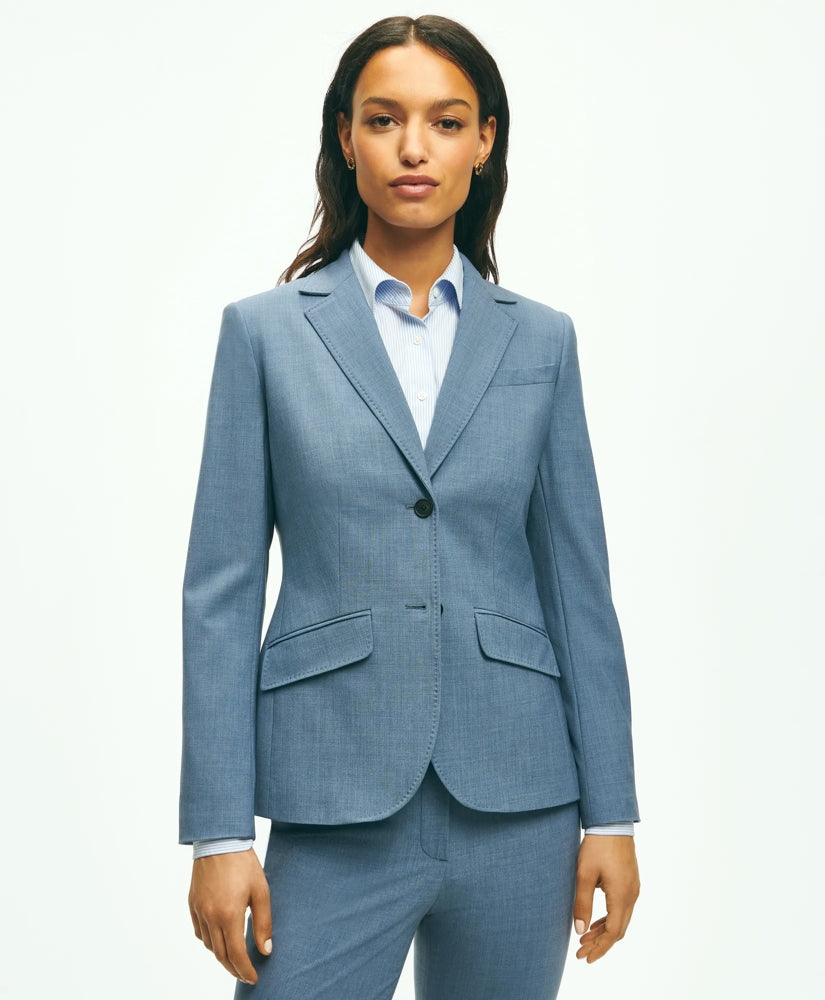 The Essentials Brooks Brothers Stretch Wool Jacket / Brooks Brothers Women