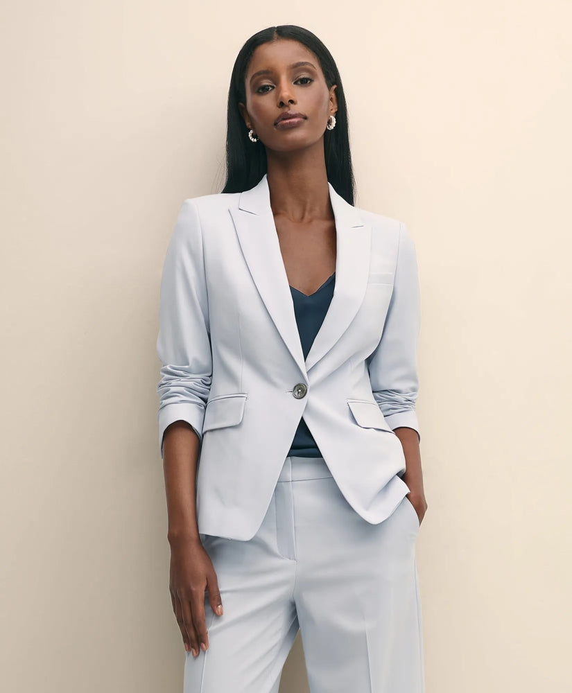 The Essentials Wool Peak Lapel Jacket / Brooks Brothers Sale