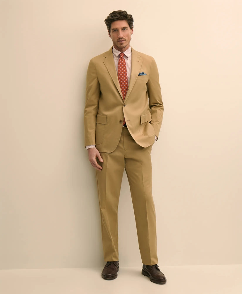 No. 1 Sack Suit in Cotton Twill / Brooks Brothers Tailored