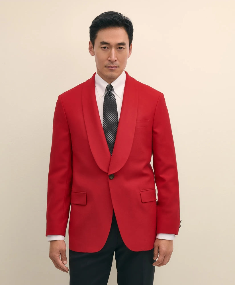 No. 1 Sack Dinner Jacket in Wool Twill / Brooks Brothers Sale