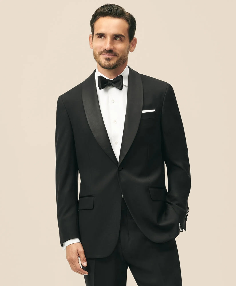Traditional Fit Wool 1818 Shawl Collar Tuxedo / Brooks Brothers Tailored