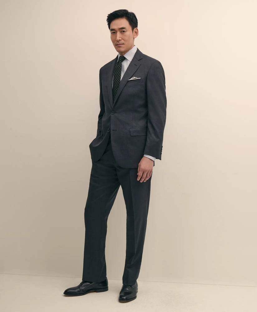 Traditional Fit Wool 1818 Suit / Brooks Brothers Tailored