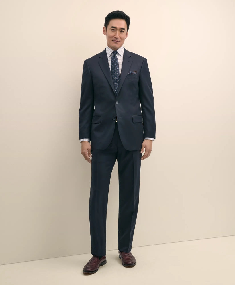 Traditional Fit Wool 1818 Suit / Brooks Brothers Tailored
