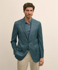 Traditional Fit Wool Check Sport Coat / Brooks Brothers Men