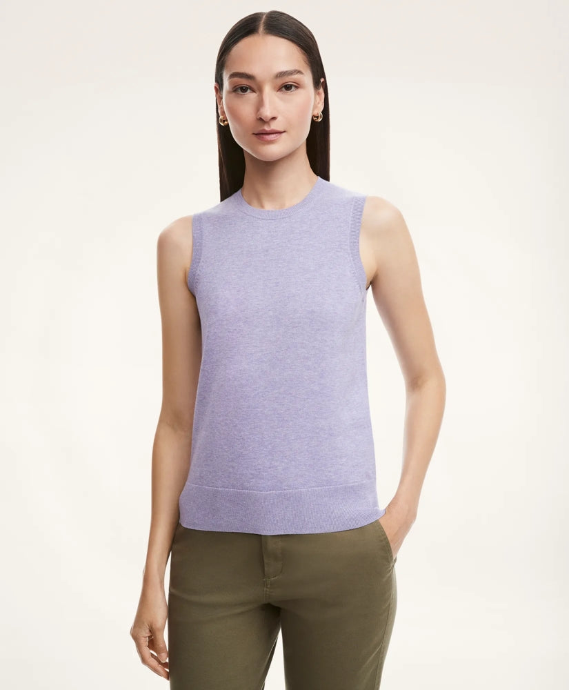 Twinset Shell in Supima / Brooks Brothers Women