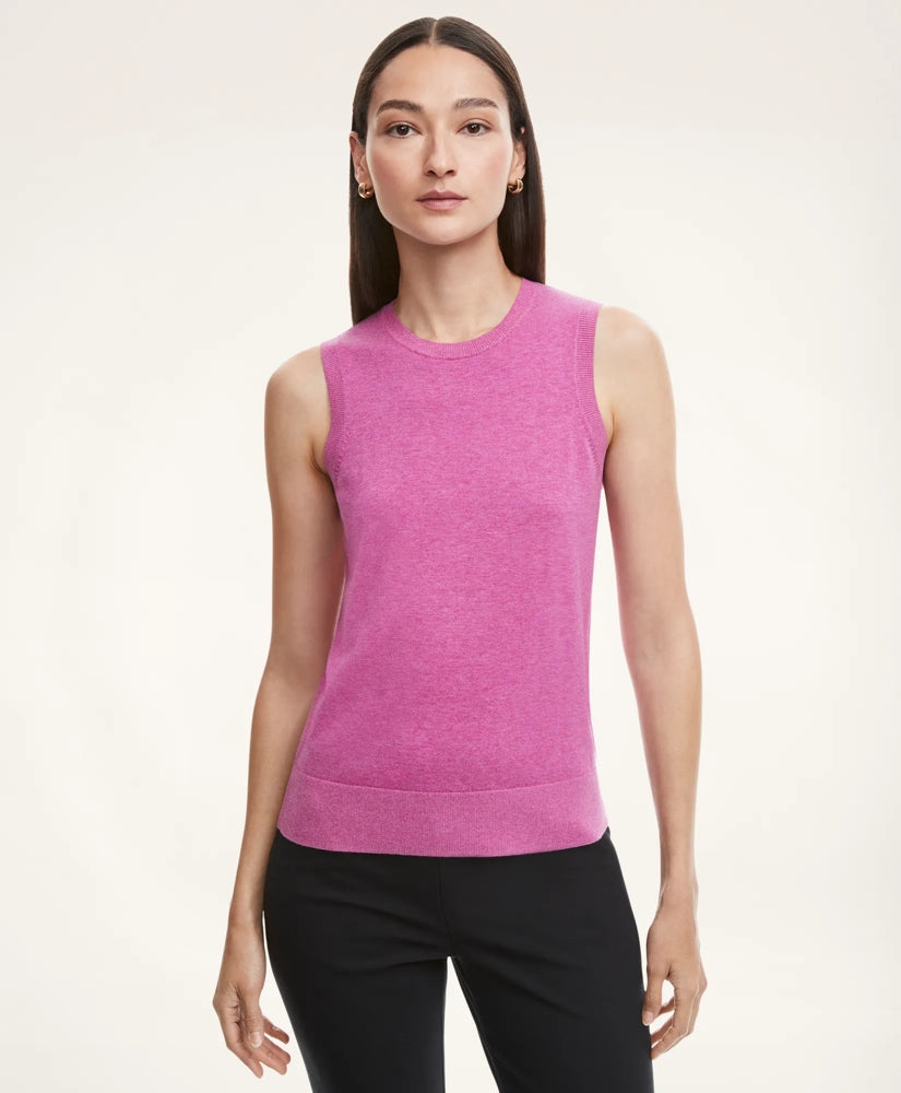 Twinset Shell in Supima / Brooks Brothers Women