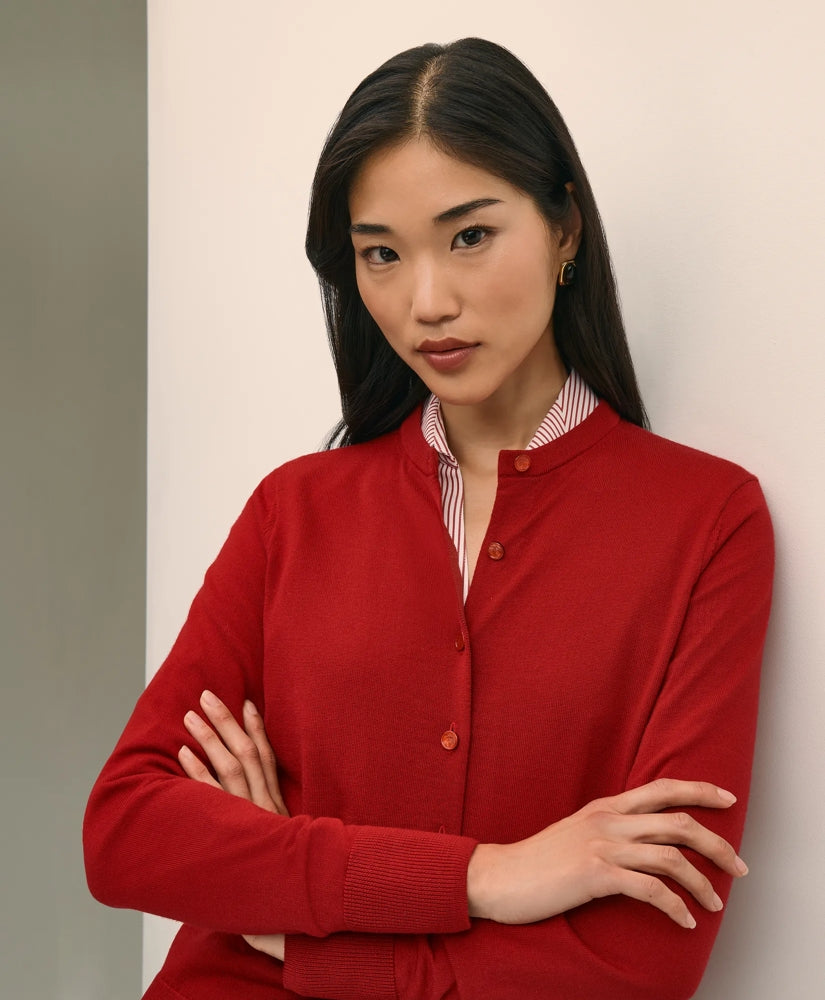 Ultimate Merino Twinset Cardigan / Brooks Brothers Women