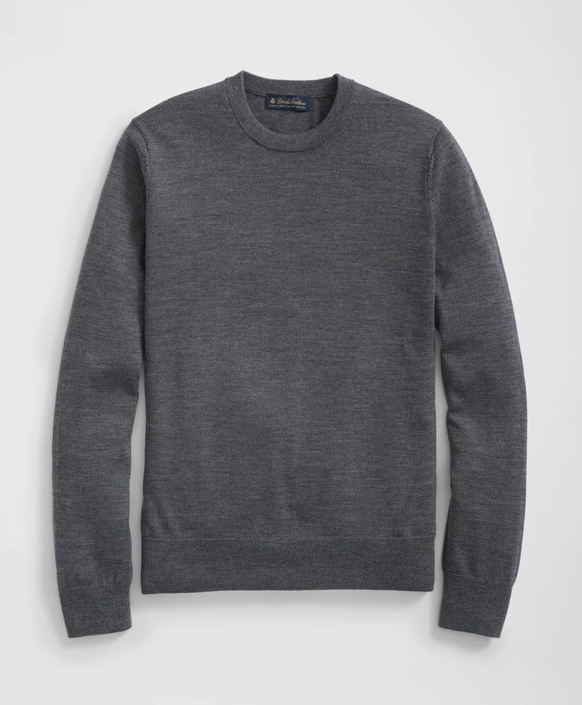 Ultimate Merino Wool Crewneck Sweater / Brooks Brothers Men