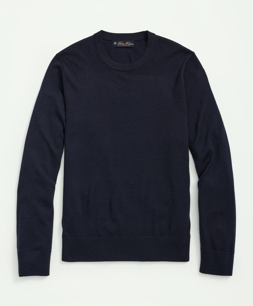 Ultimate Merino Wool Crewneck Sweater / Brooks Brothers Men