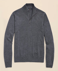 Ultimate Merino Wool Full Zip Sweater / Brooks Brothers Men