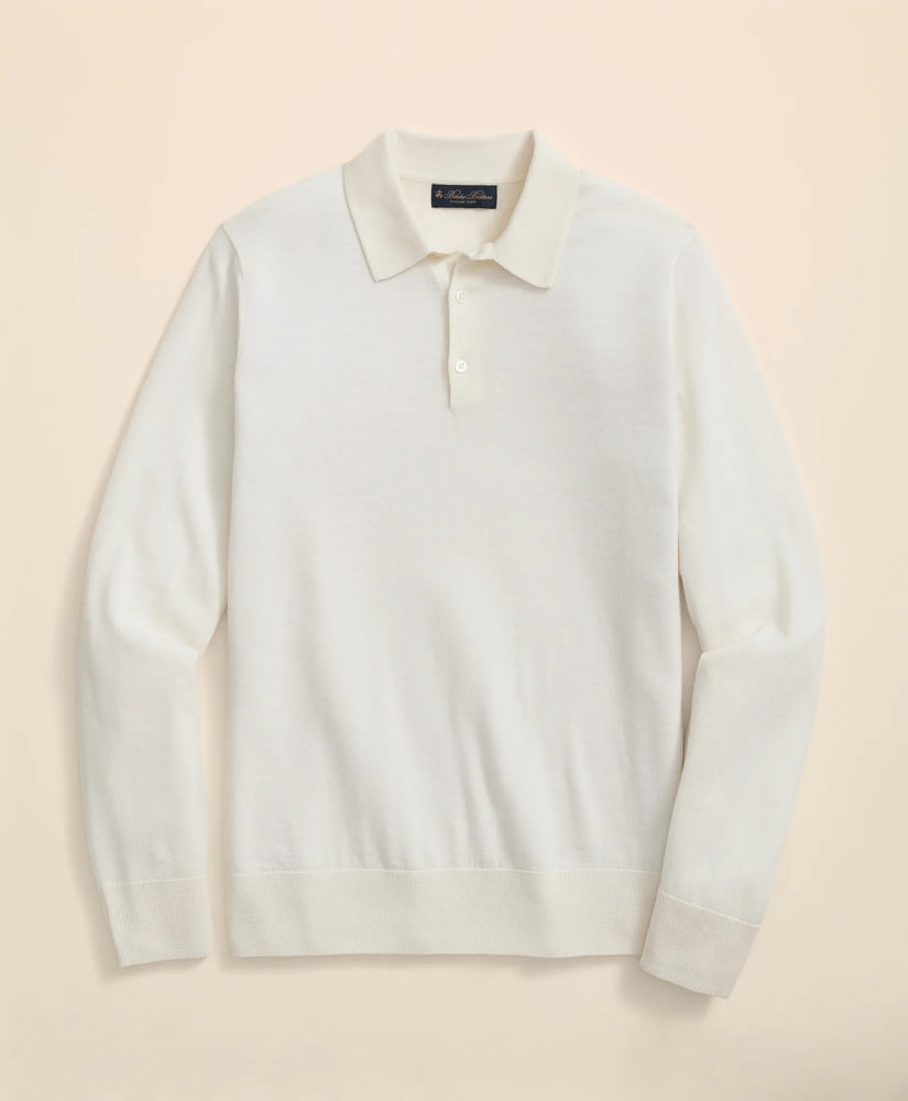 Ultimate Merino Wool Polo Sweater / Brooks Brothers Men